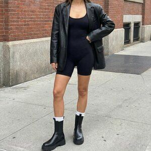 & other stories tall leather chelsea boots